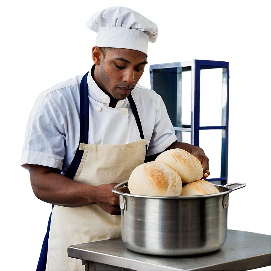 Baker In Kitchen Png Nja PNG Image