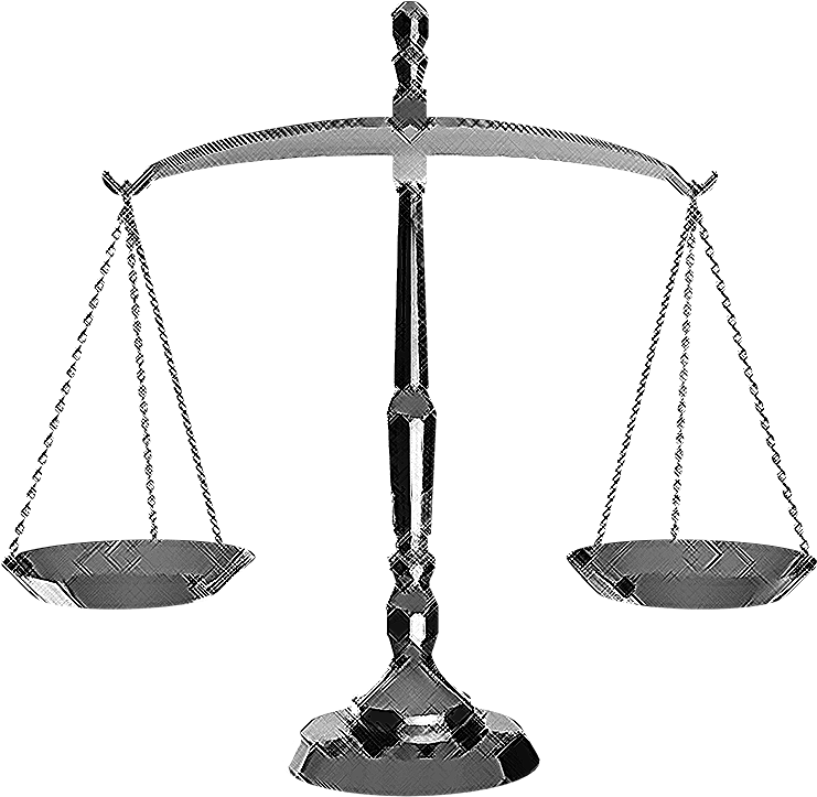 Balance Scale Graphic PNG Image