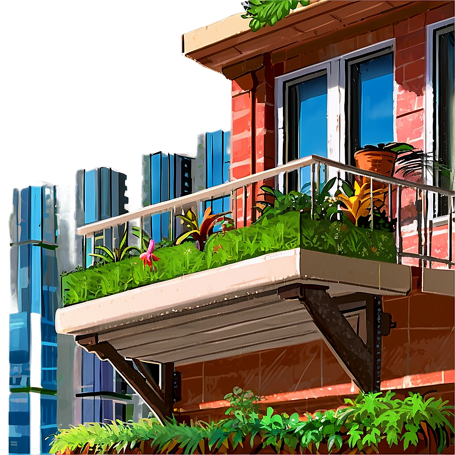 Balcony Fairy Garden Png 44 PNG Image