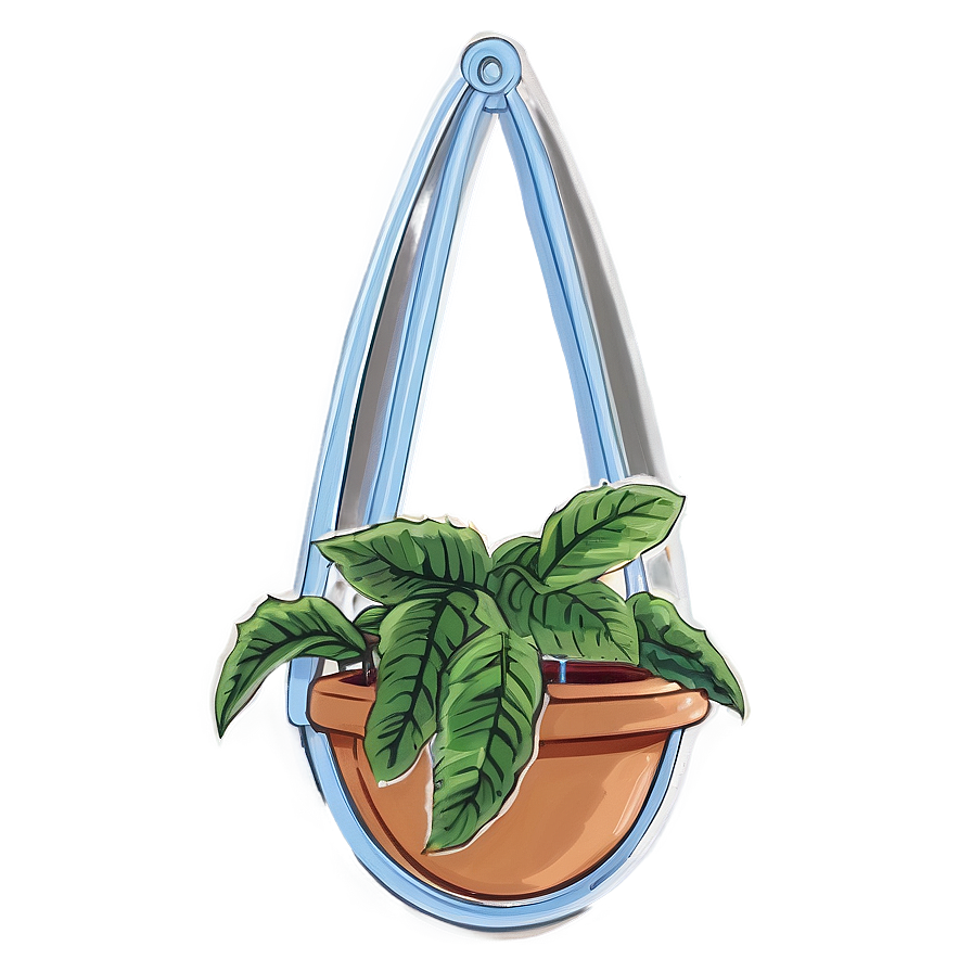 Balcony Hanging Plant Png 39 PNG Image