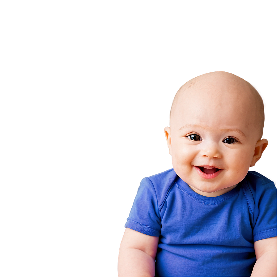 Bald Baby Smiling Png 06202024 PNG Image