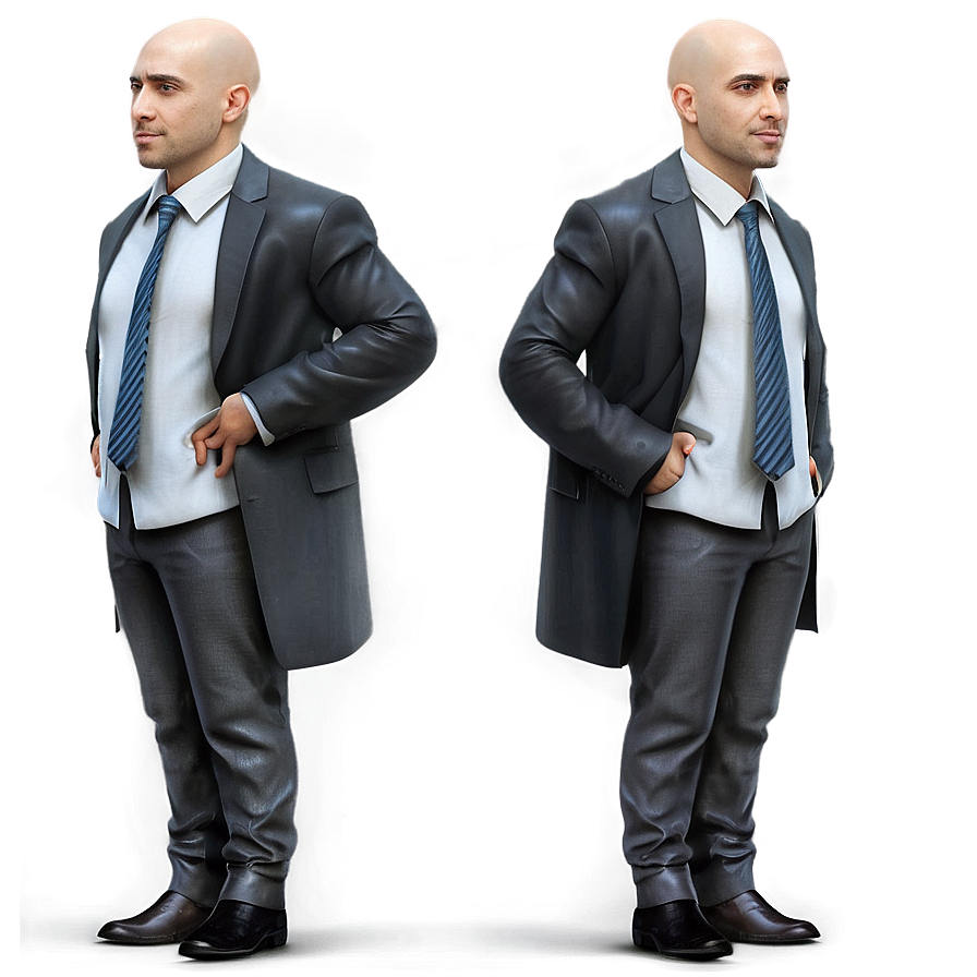 Bald Businessman Avatar Png 42 PNG Image