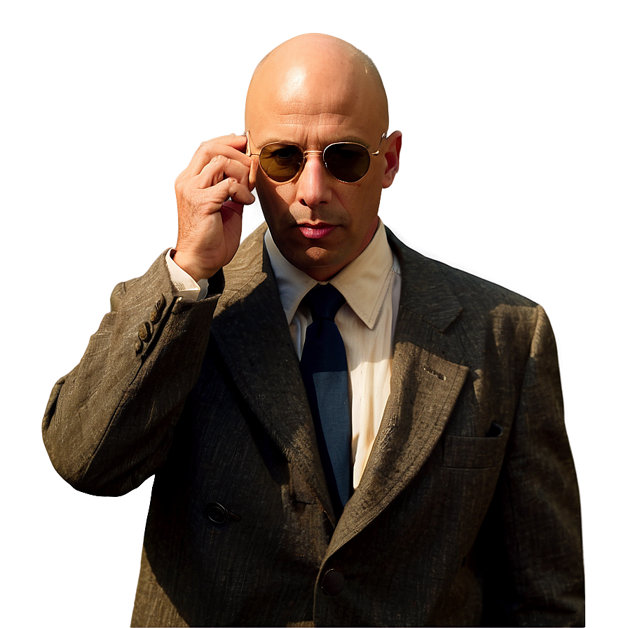 Bald Detective Icon Png Wgv PNG Image