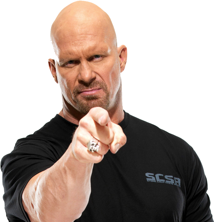 Bald_ Man_ Pointing_ Finger PNG Image