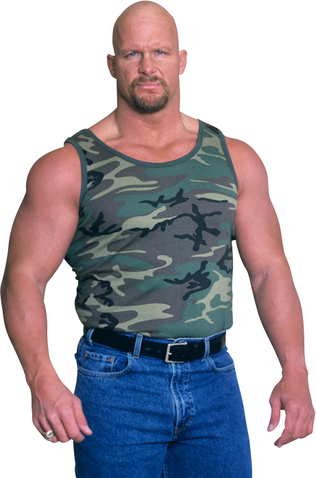 Bald Manin Camouflage Tank Top PNG Image