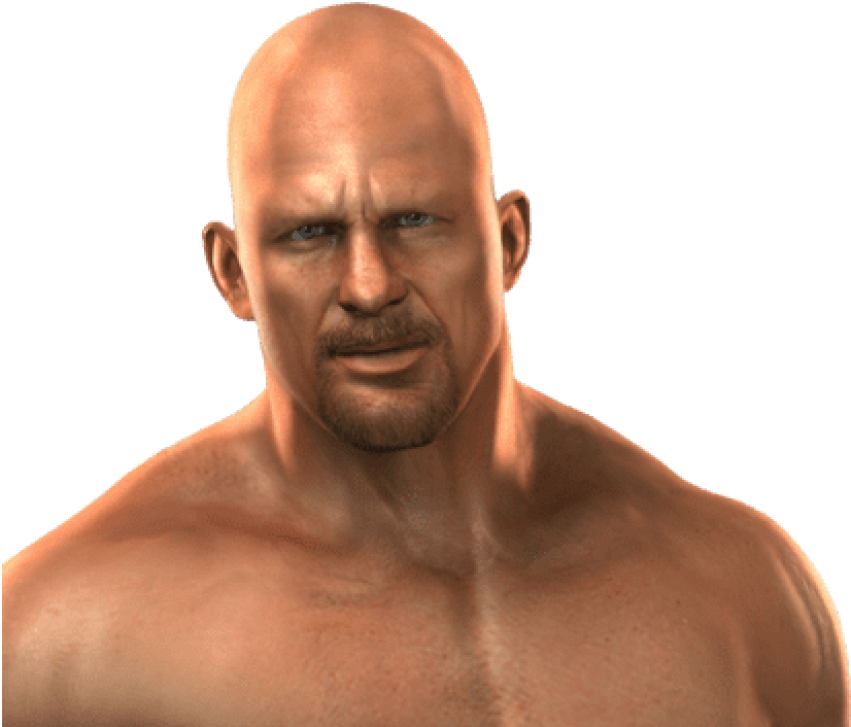 Bald_ Muscular_ Man_ Render PNG Image