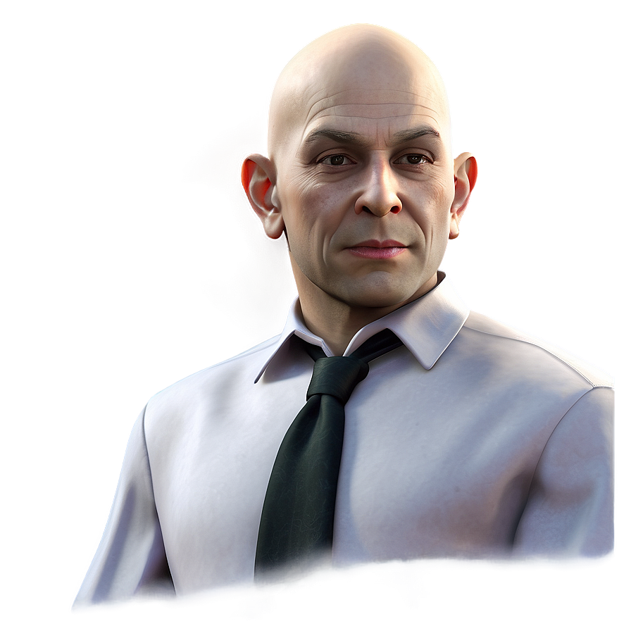 Bald Villain Character Png Rev PNG Image