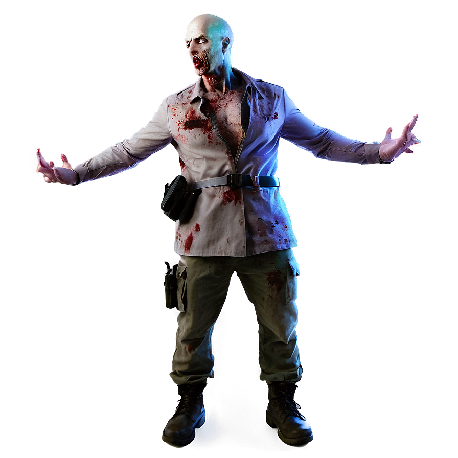 Bald Zombie Apocalypse Png Gan PNG Image