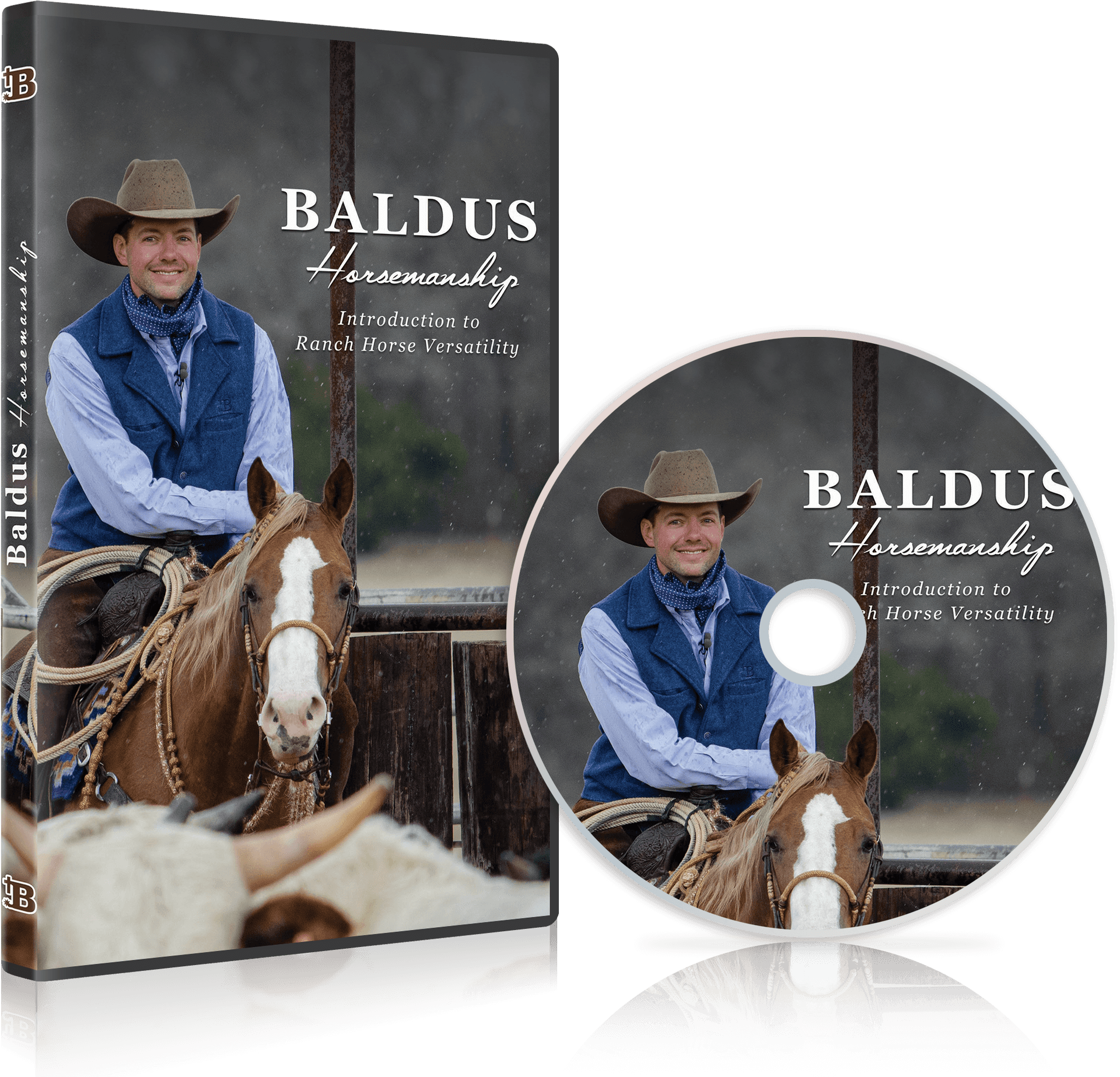 Baldus Horsemanship D V D Coverand Disc PNG Image