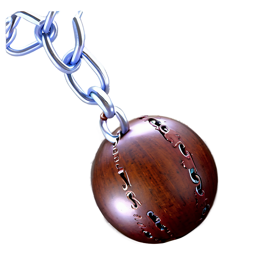 Ball And Chain Decoration Png 06282024 PNG Image