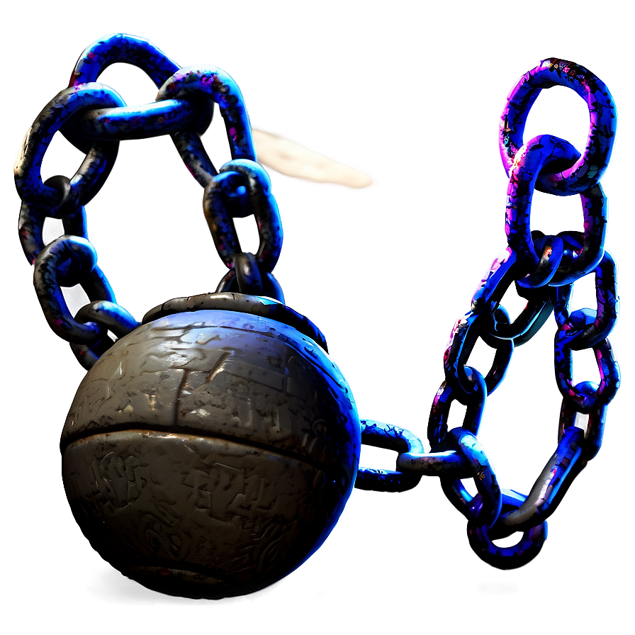 Ball And Chain Dungeon Prop Png Qnu22 PNG Image