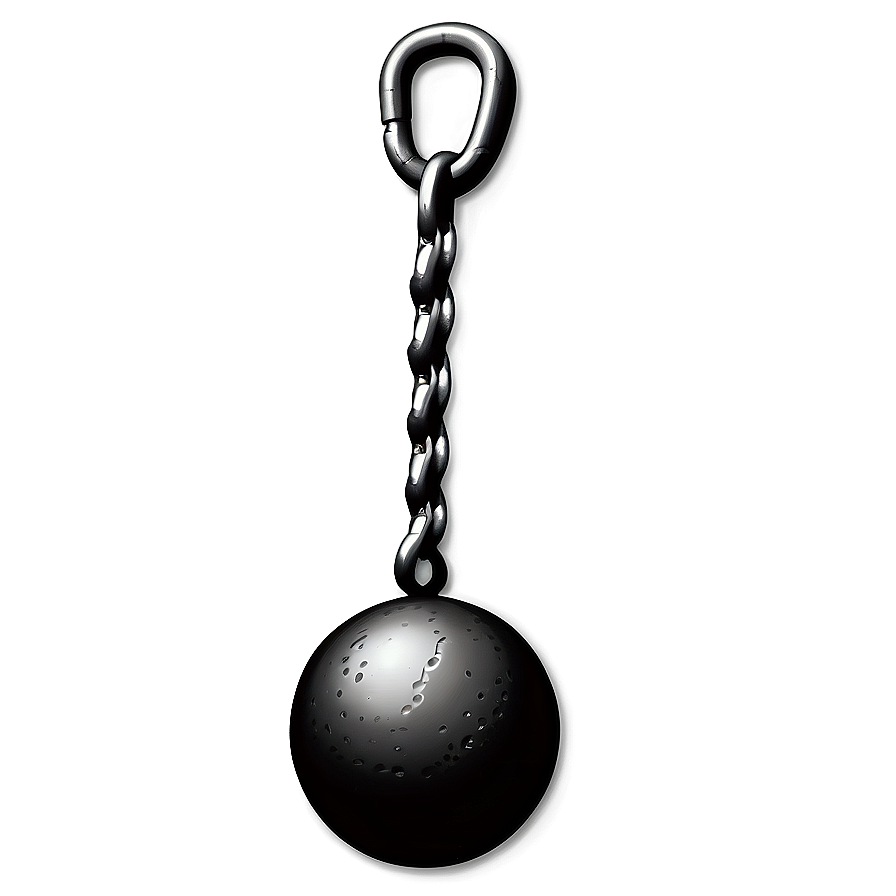 Ball And Chain Icon Png 06282024 PNG Image