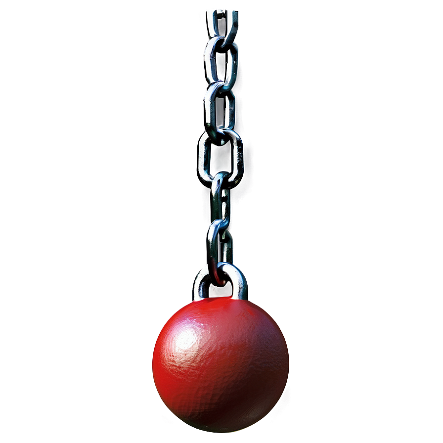 Ball And Chain Model Png Xux PNG Image