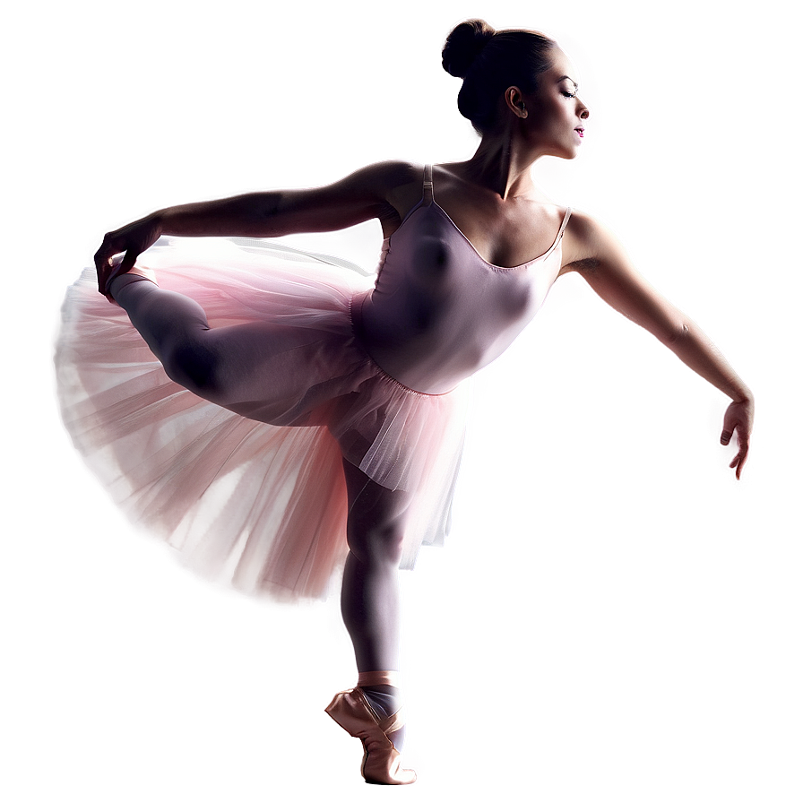 Ballet Dancer's Silhouette Png Gxo34 PNG Image