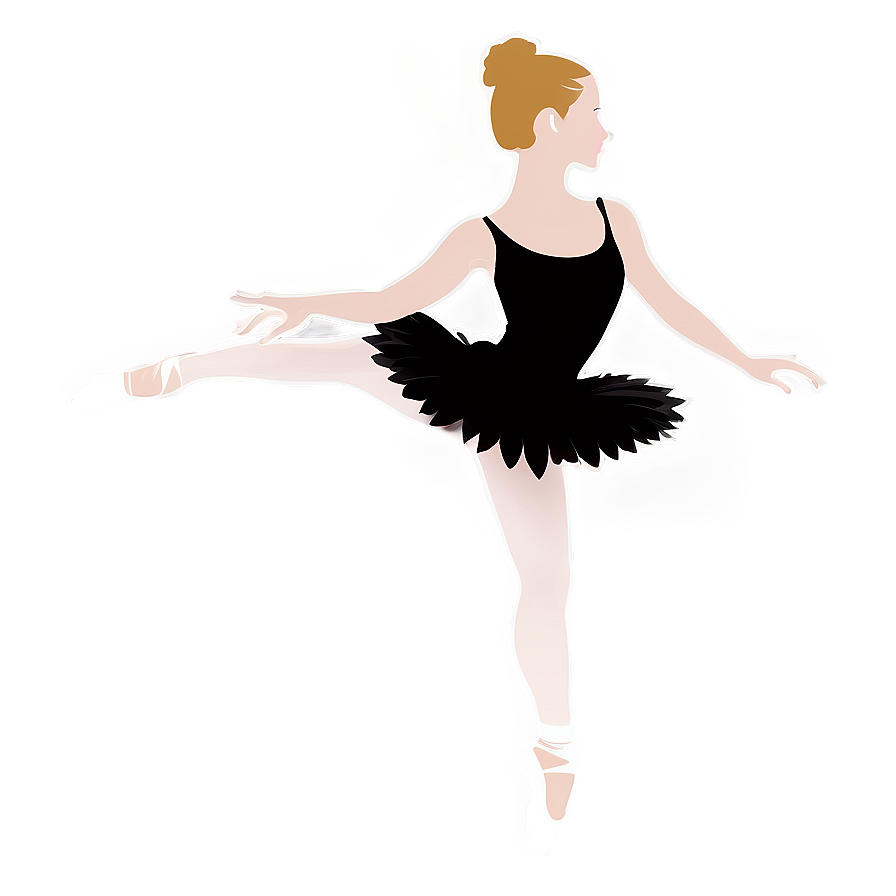 Ballet Dancer Silhouette Png Loo PNG Image