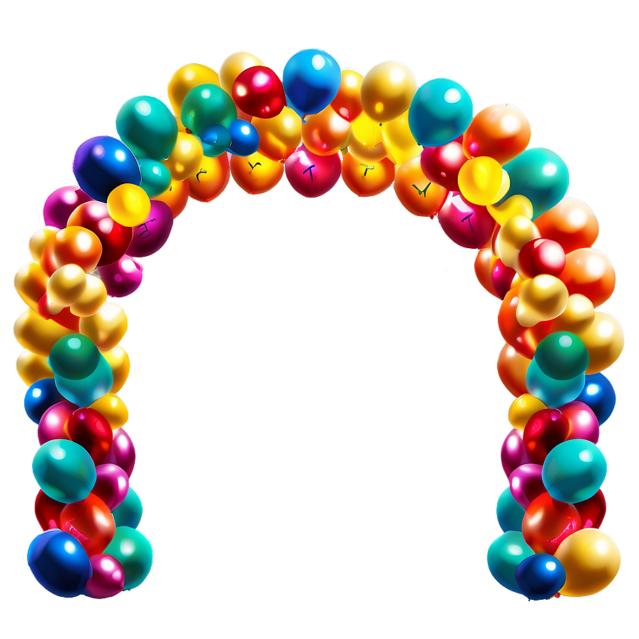 Balloon Arch Design Ideas Png 67 PNG Image