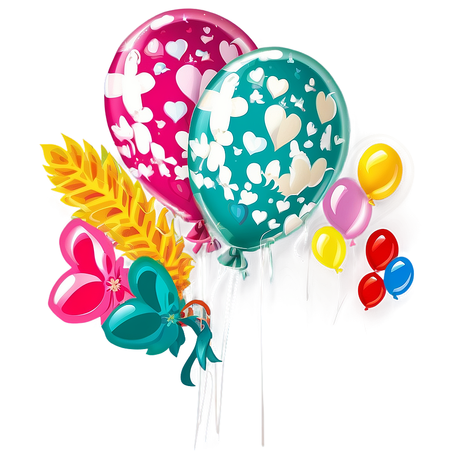 Balloon Bouquet Png 52 PNG Image