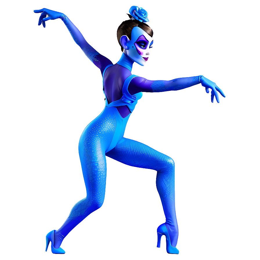 Ballora Dance Pose Png Xir PNG Image