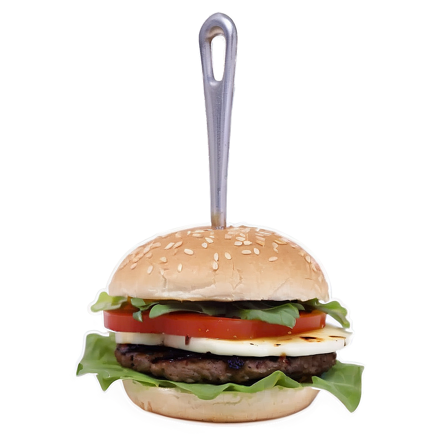 Balsamic Glazed Caprese Burger Png Amc PNG Image