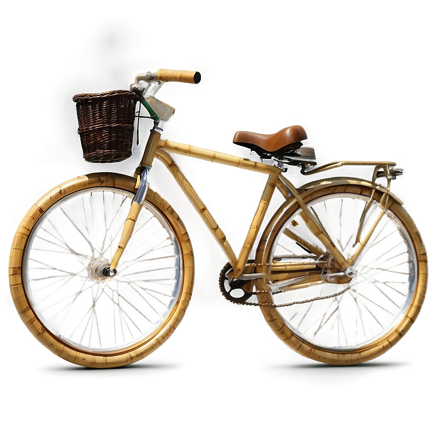 Bamboo Bicycle Png 1 PNG Image