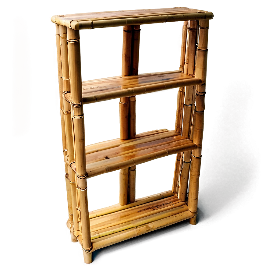 Bamboo Bookshelf Png Whm56 PNG Image