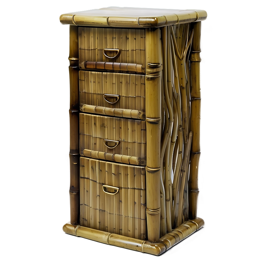 Bamboo Filing Cabinet Png 53 PNG Image