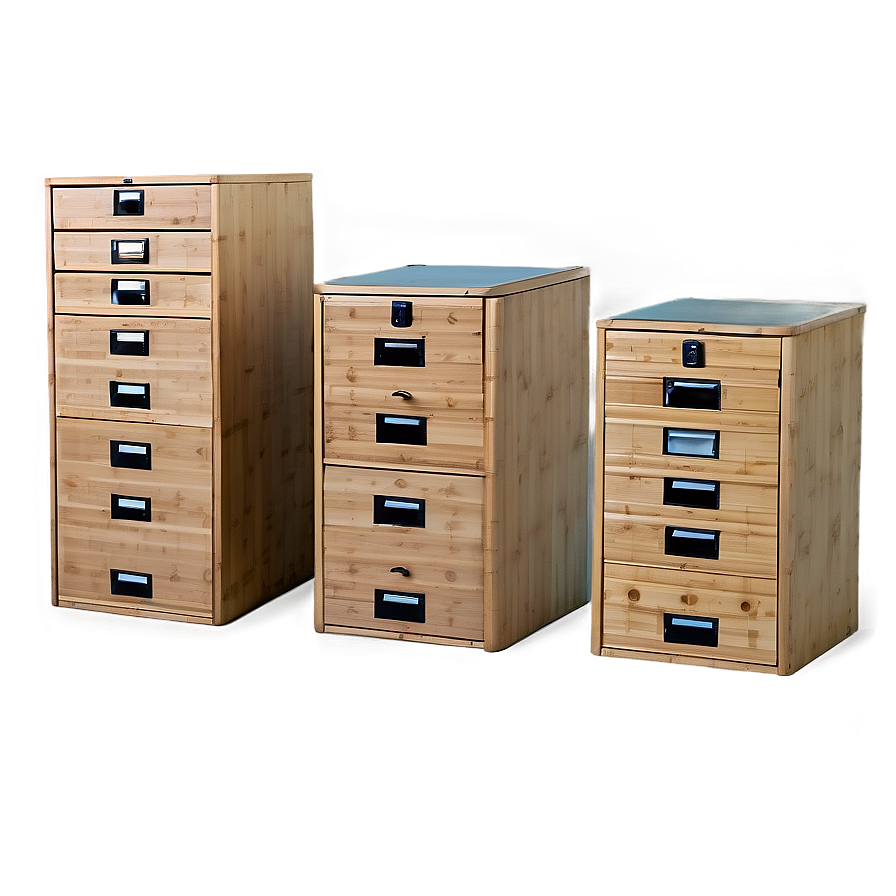 Bamboo Filing Cabinet Png Iih11 PNG Image