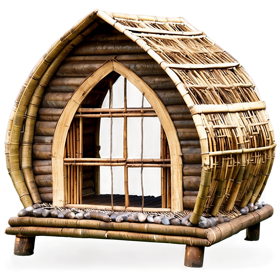 Bamboo Houses Png 05252024 PNG Image