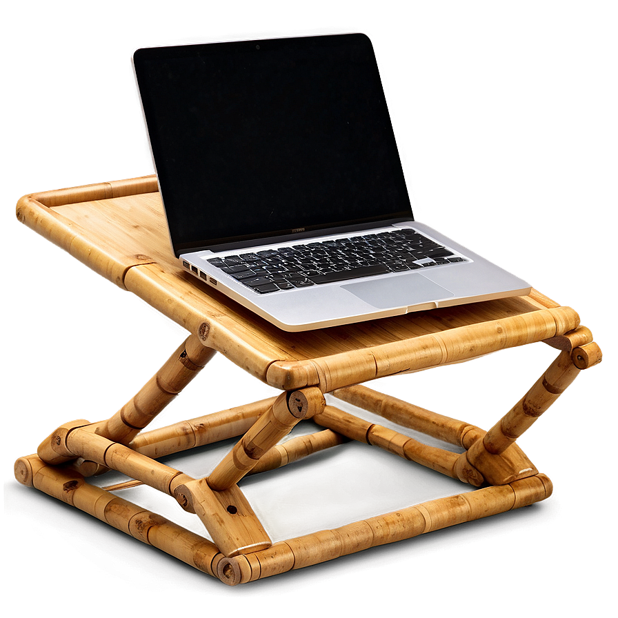 Bamboo Laptop Stand Png Nss PNG Image