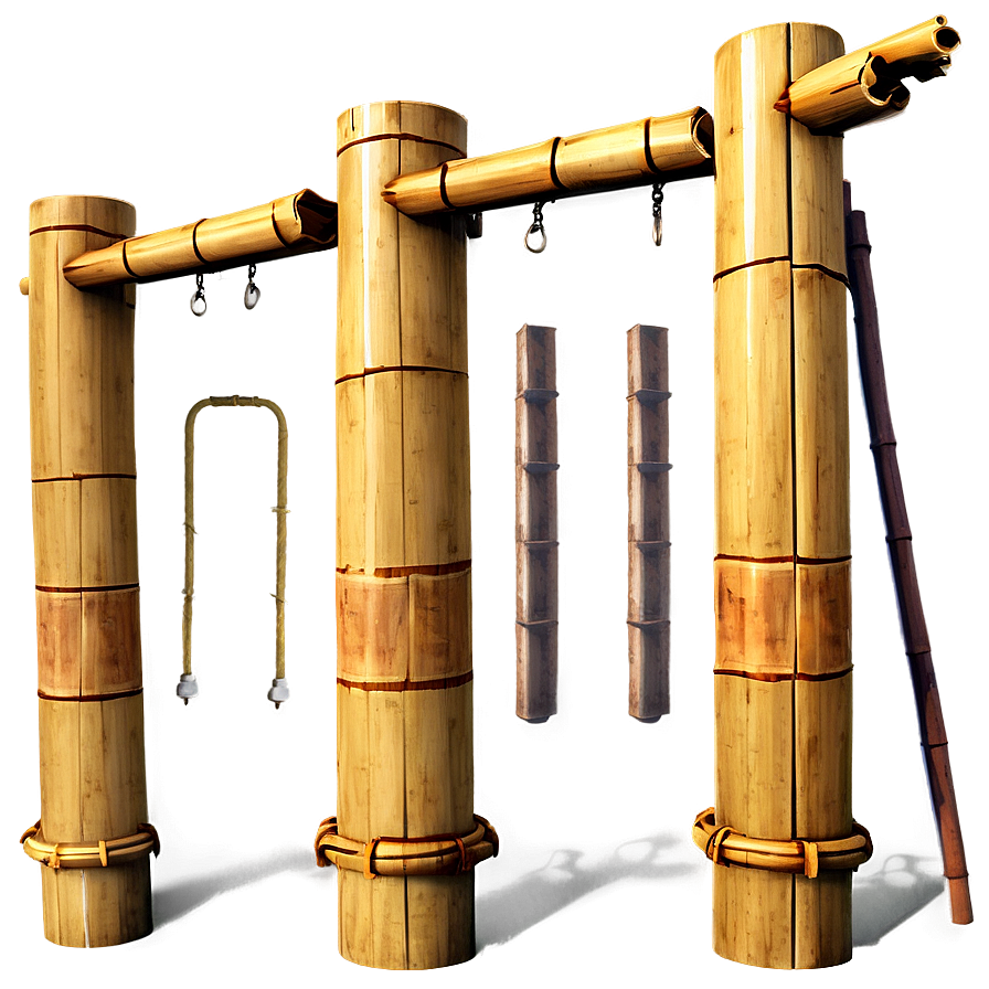 Bamboo Pergola Png Iac43 PNG Image