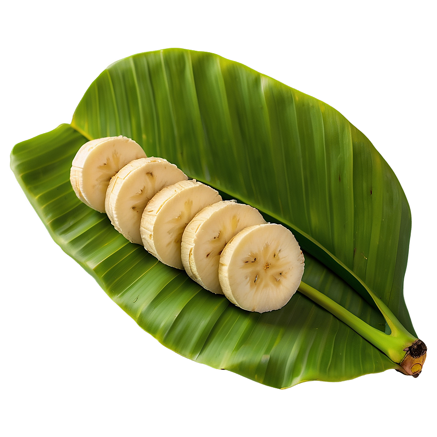 Banana Leaf Organic Png Bge PNG Image