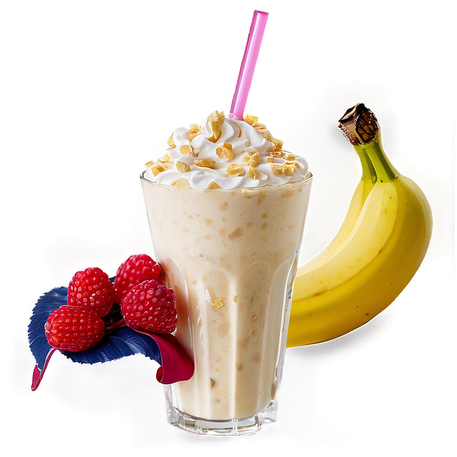 Banana Milkshake Png 3 PNG Image