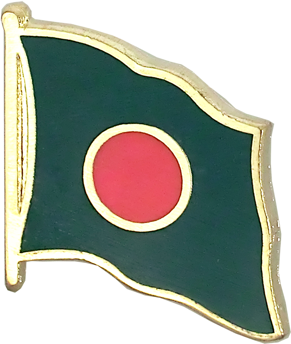 Bangladesh Flag Pin PNG Image