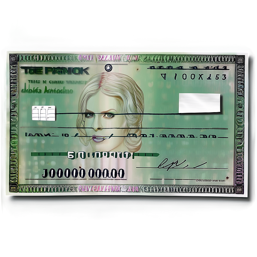 Bank Check For Banking Concept Png 19 PNG Image