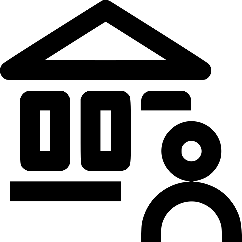 Bank Icon Graphic PNG Image