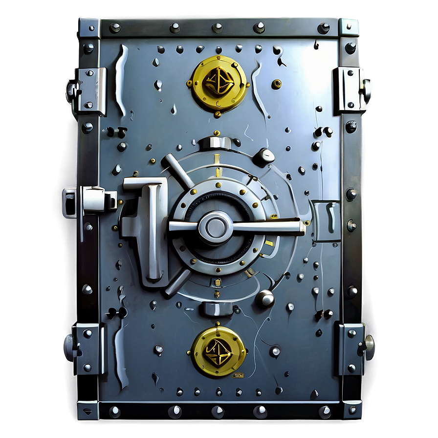 Bank Vault Background Png Efg88 PNG Image