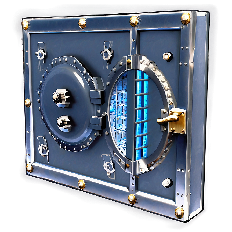 Bank Vault Blueprint Png Qkd PNG Image