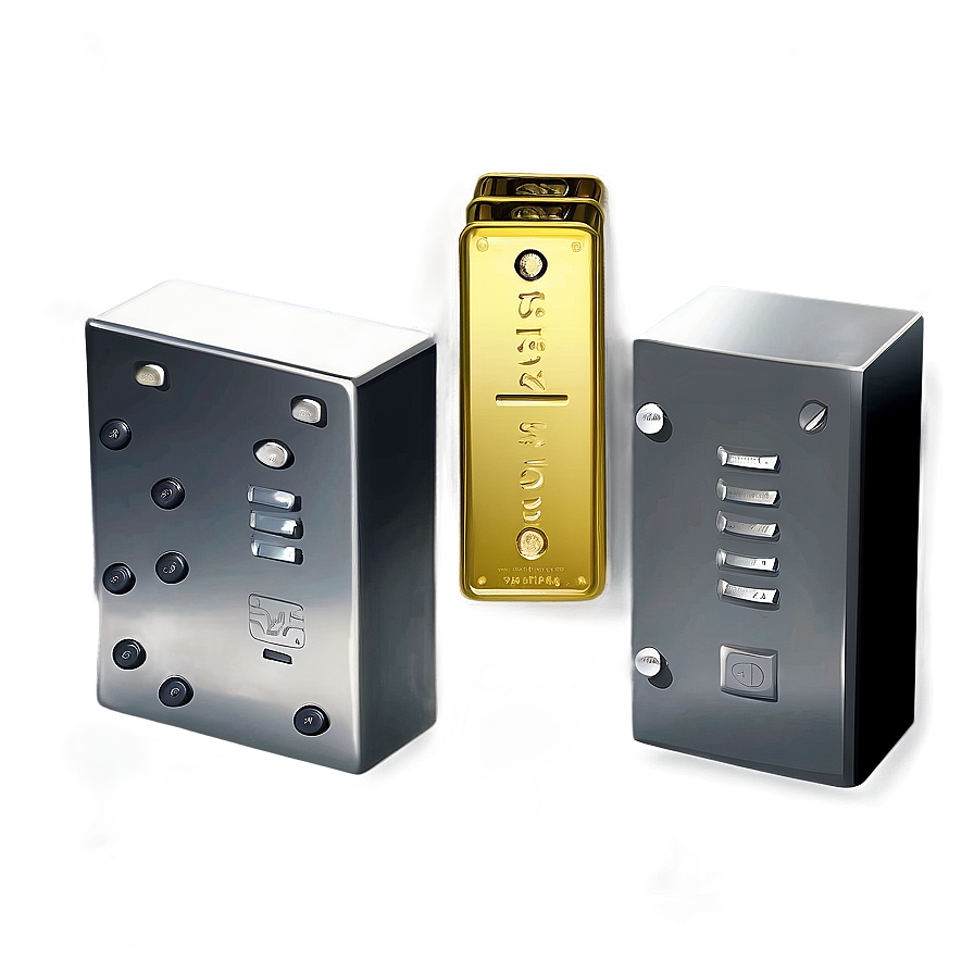 Bank Vault Gold Bars Png 06262024 PNG Image