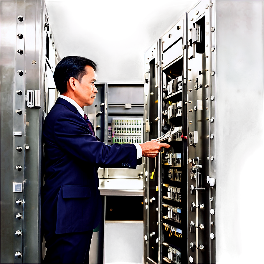 Bank Vault Surveillance Png Xyy1 PNG Image