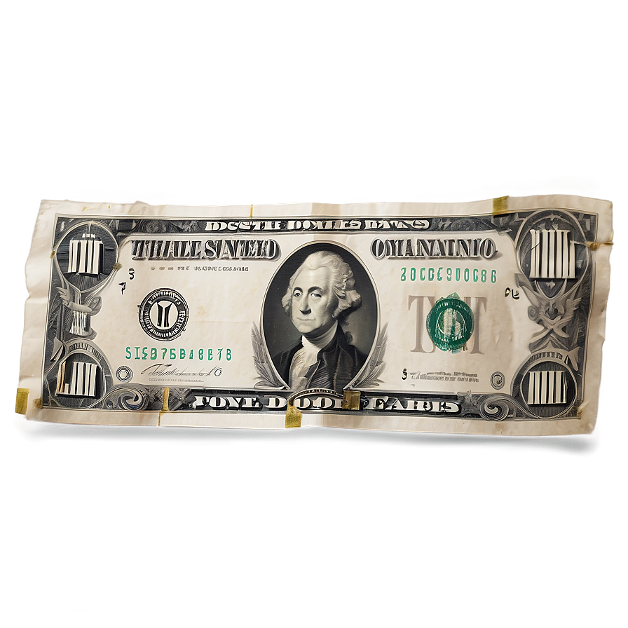 Banknote Dollar Bill Clipart Png 05252024 PNG Image