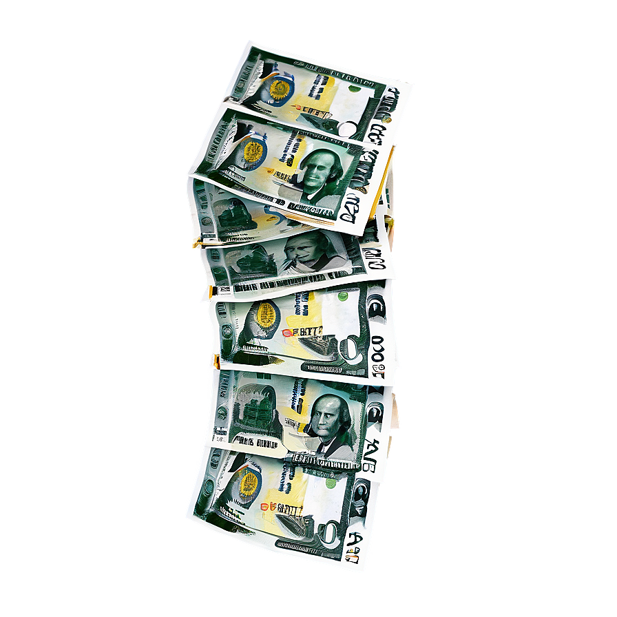 Banknotes Stack Png 05252024 PNG Image