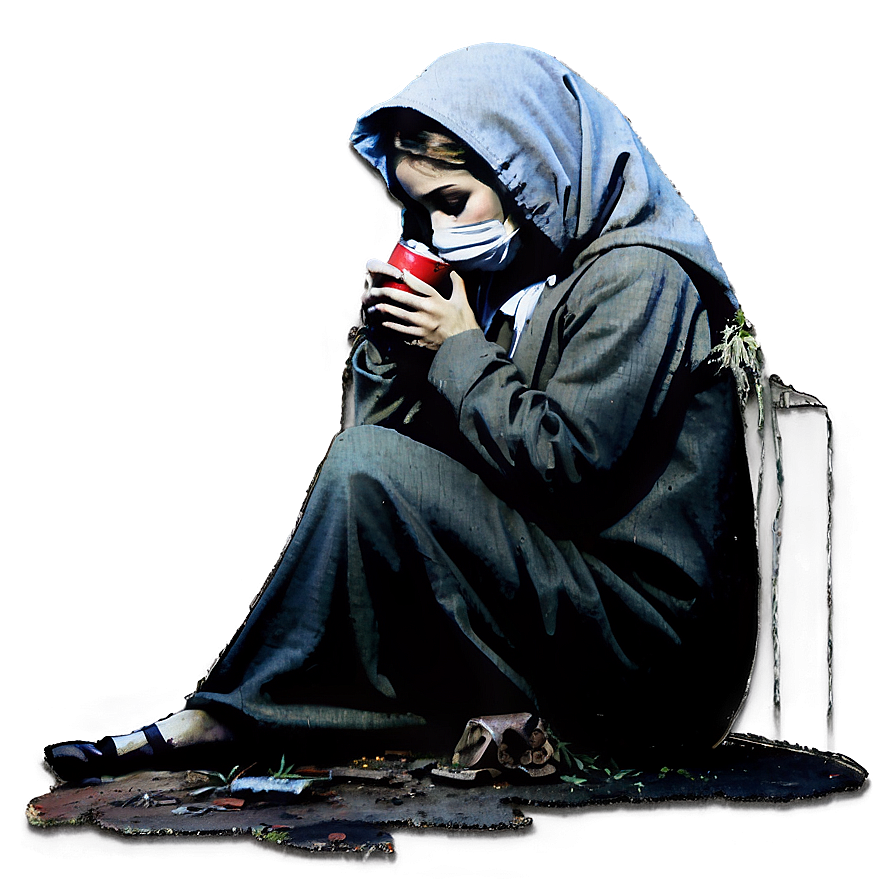 Banksy Toxic Mary Png Gak PNG Image