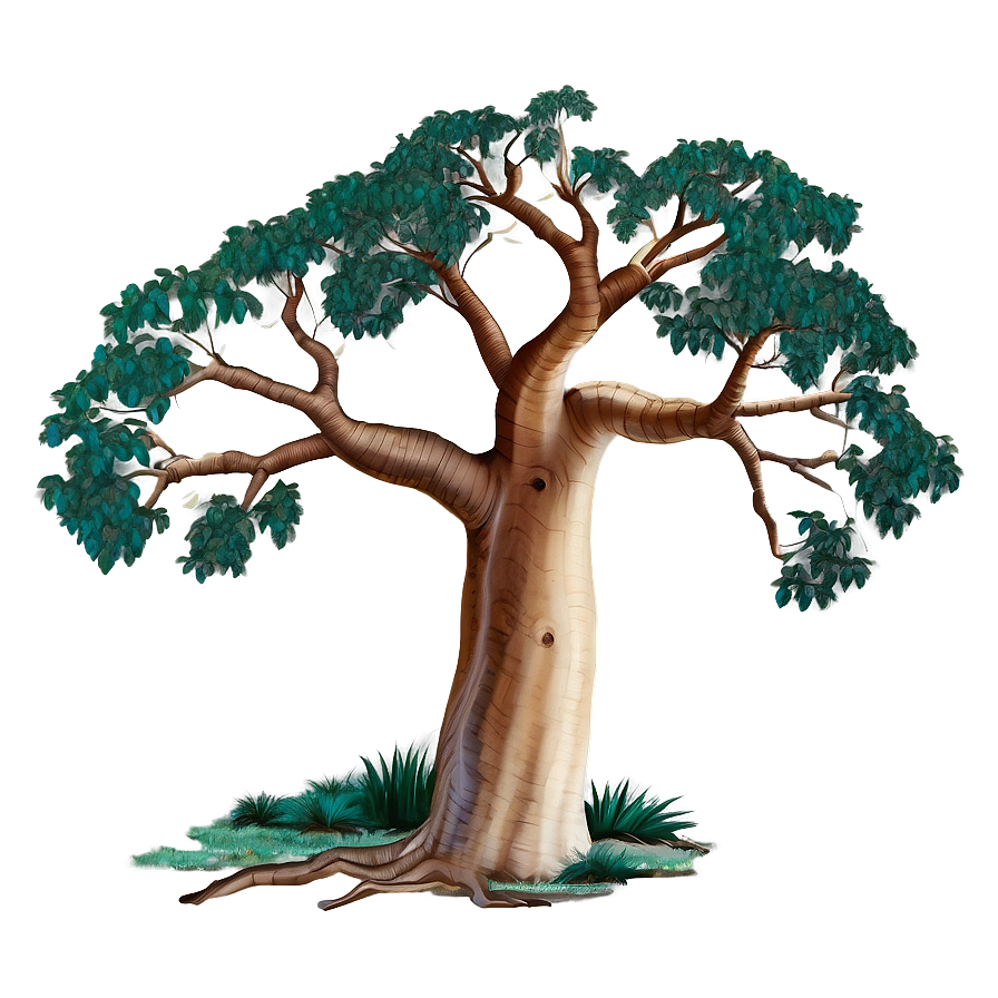 Baobab Tree Drawing Png 06122024 PNG Image