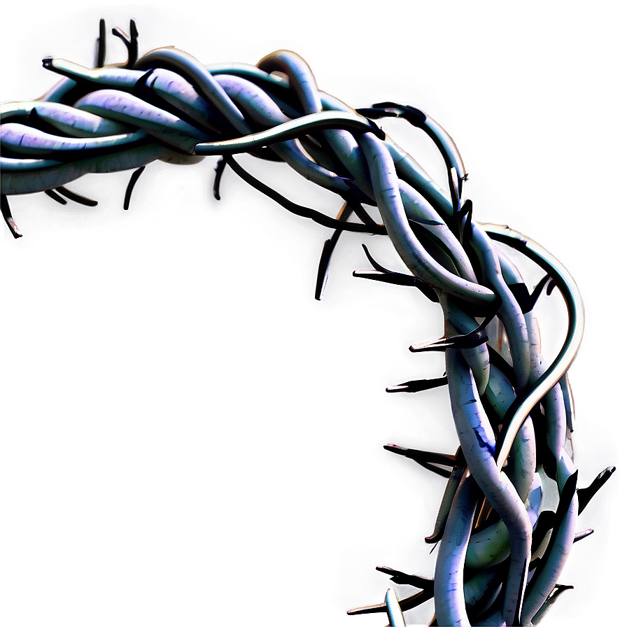 Barbed Wire Curve Png Lrs PNG Image