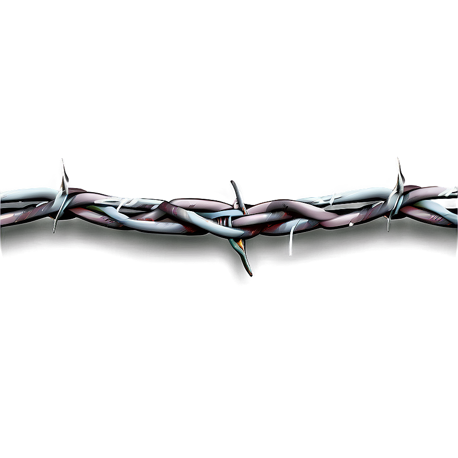 Barbed Wire Curve Png Raw PNG Image