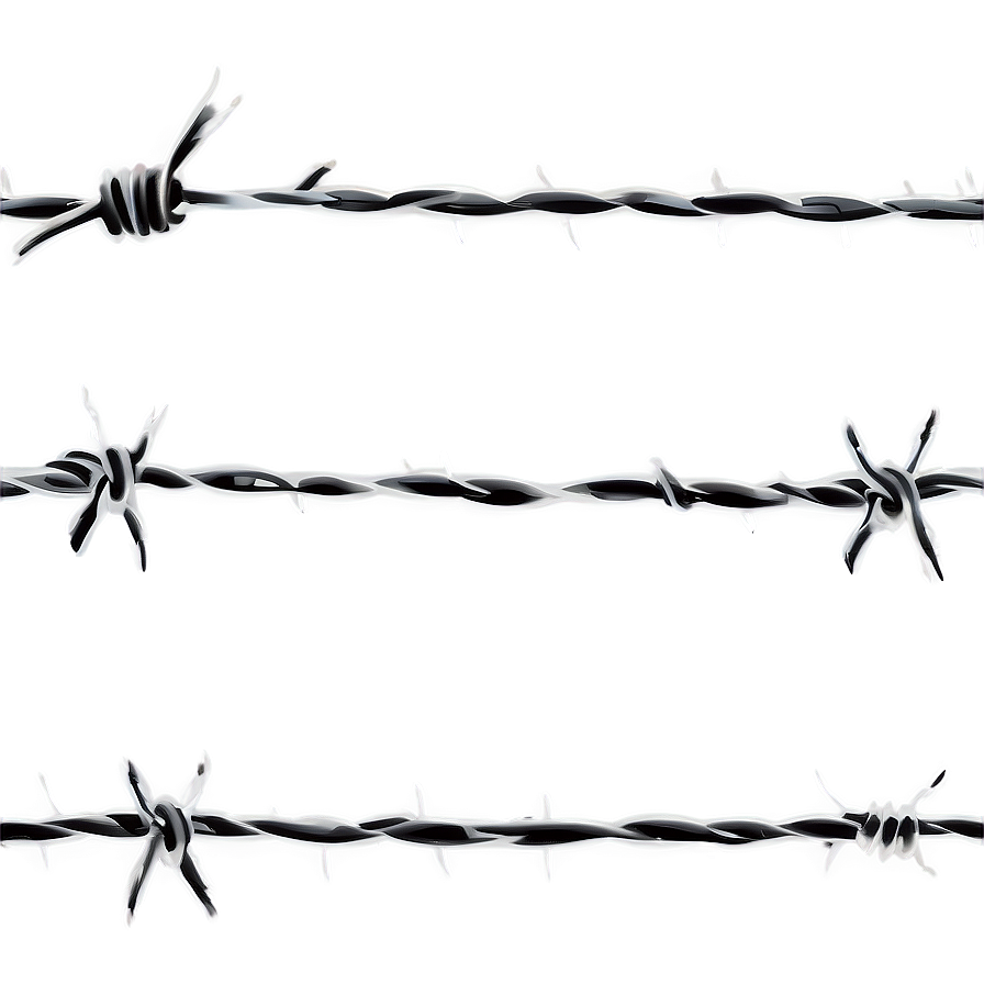 Barbed Wire Fence Vector Png Qjp89 PNG Image