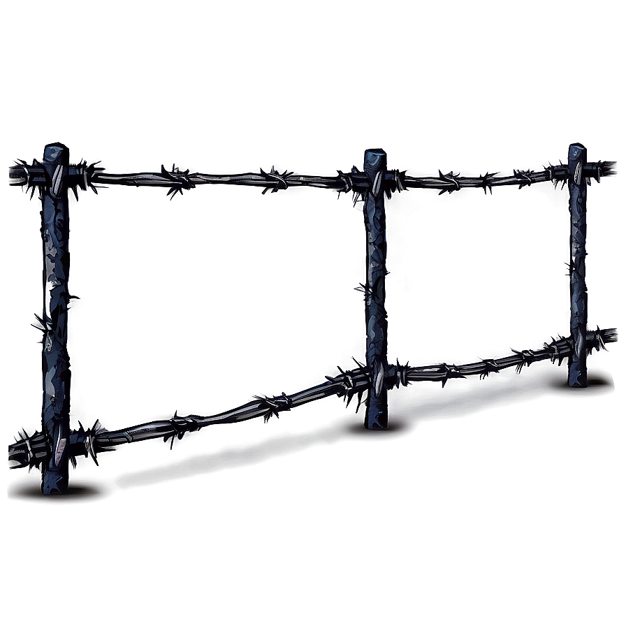 Barbwire Barrier Png 05252024 PNG Image