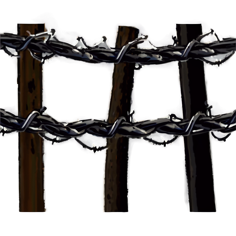 Barbwire Barrier Png Lod71 PNG Image