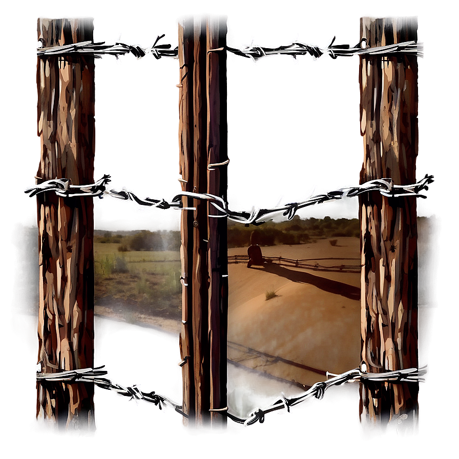 Barbwire Frame Corner Png 16 PNG Image