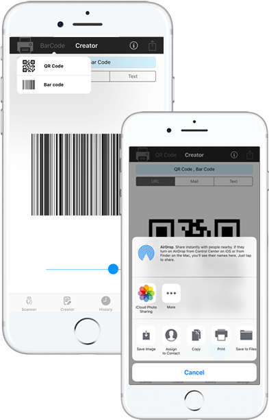 Barcode Q R Code Scanner App Screenshots PNG Image